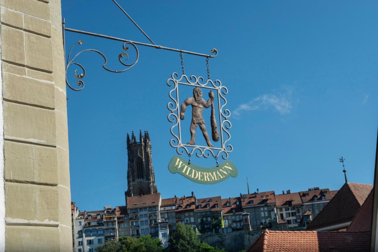 Hotel Le Sauvage Fribourg Exteriér fotografie